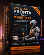 site e loja pronta para monetizar