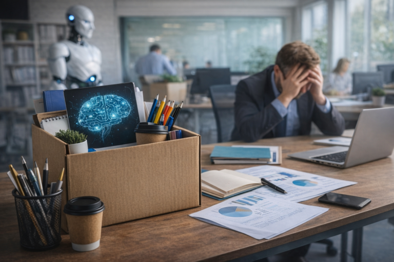Empresas cortam vagas enquanto aumentam aposta em IA, e o impacto no trabalho já começou