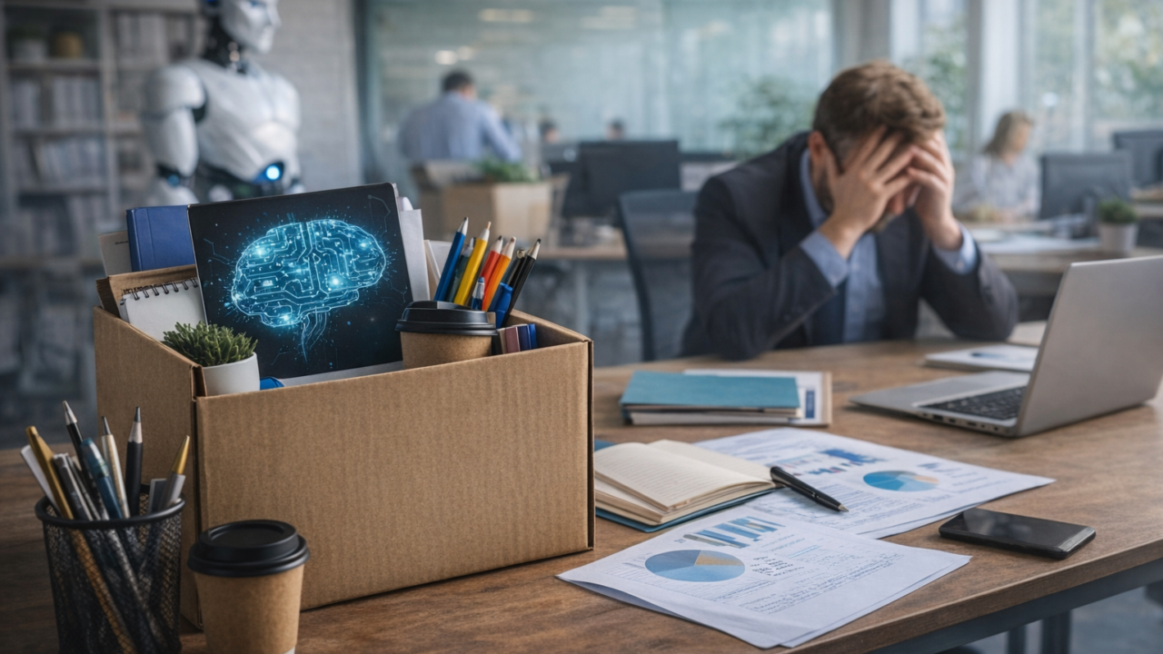 Empresas cortam vagas enquanto aumentam aposta em IA, e o impacto no trabalho já começou