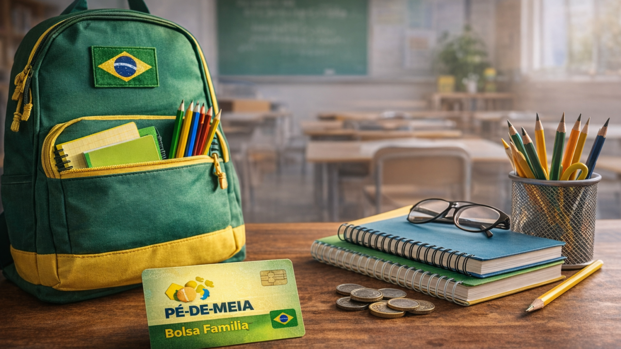 Pé-de-Meia começa a pagar em março e pode somar até R$ 3 mil por aluno em 2026