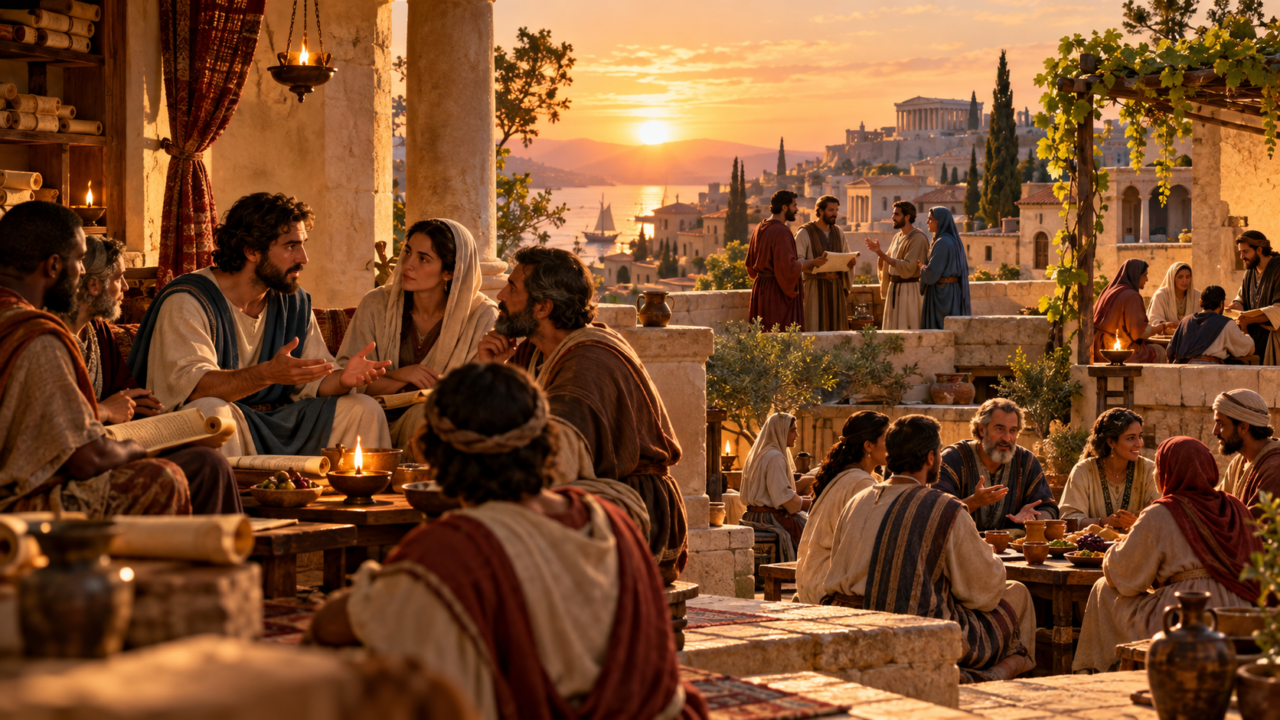 O cristianismo nunca foi uma linha única desde o começo