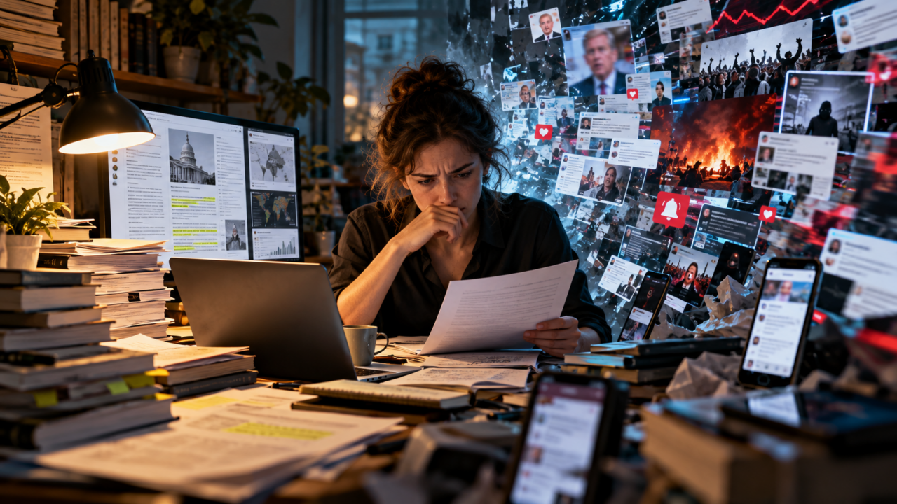 Acesso à informação virou disputa na era da desordem digital