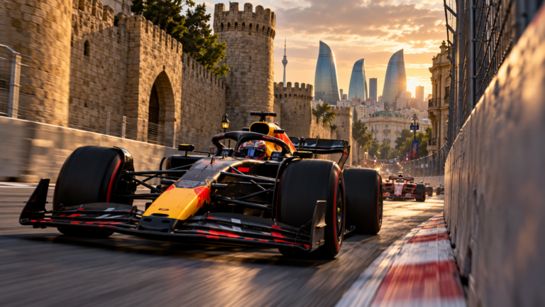 Baku recebe a F1 hoje numa pista onde um erro custa caro