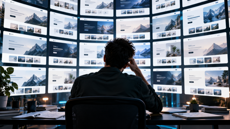Sites feitos com IA começam a parecer iguais. Isso tem um motivo