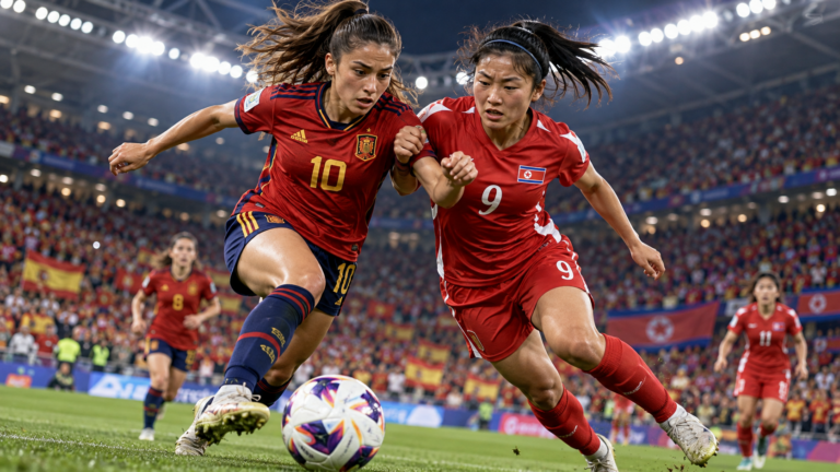 Espanha e Coreia do Norte decidem hoje o Mundial Sub-20 feminino