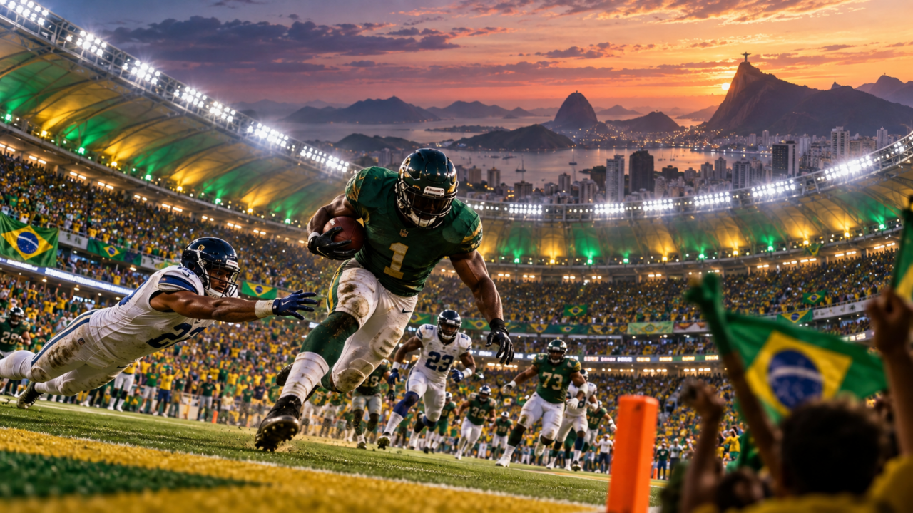NFL ocupa o Maracanã e mostra até onde a liga quer chegar no Brasil