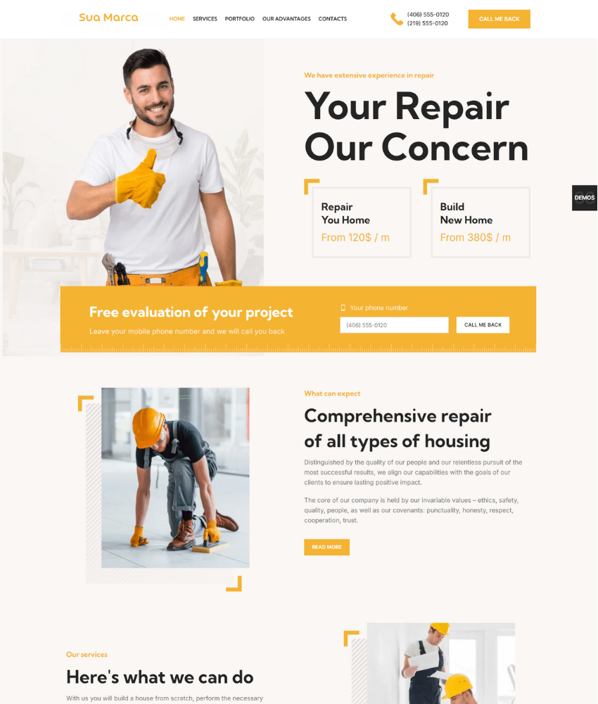 Demo Serviços