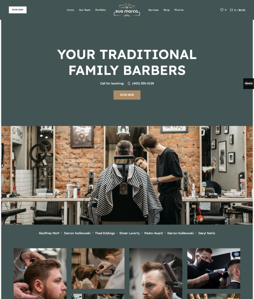 demo barbearia